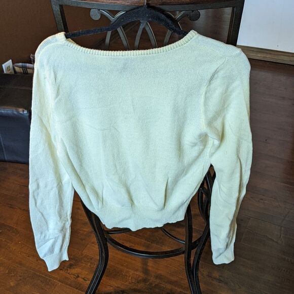 H&M x Disney Sequin Mickey Ears Sweater  - Size 8 - Picture 4 of 4